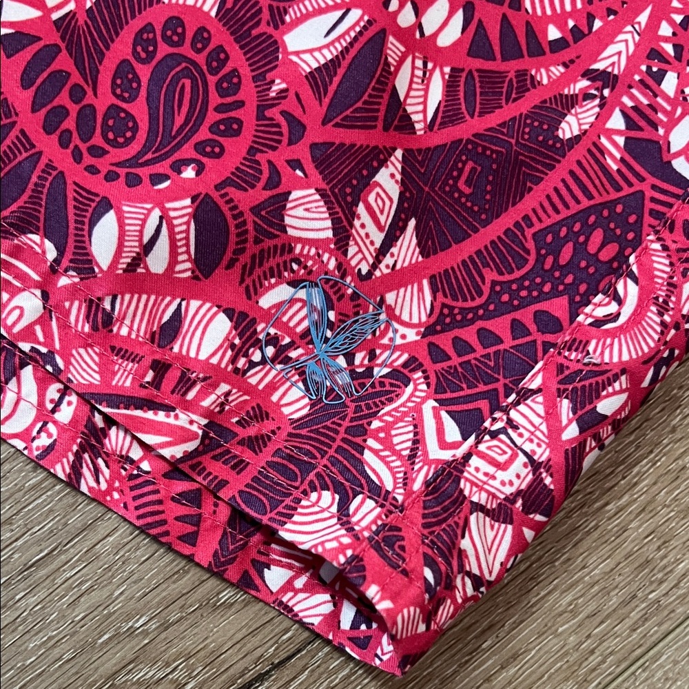 Carve Designs ~ Purple/Pink/White Floral Swim Board Shorts, Size 14 - Picture 5 of 9